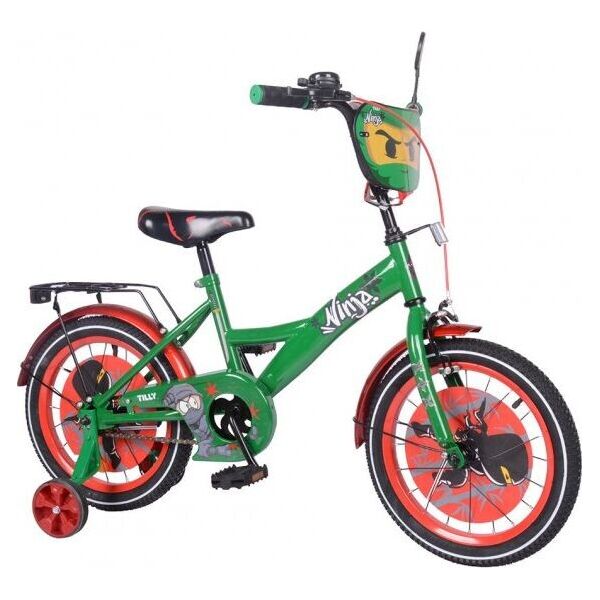 

Велосипед Tilly Ninja 16 T-216216/1 Khaki/Red