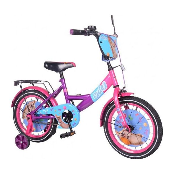 

Велосипед Tilly Cute 16 T-216217/1 Pink/Purple