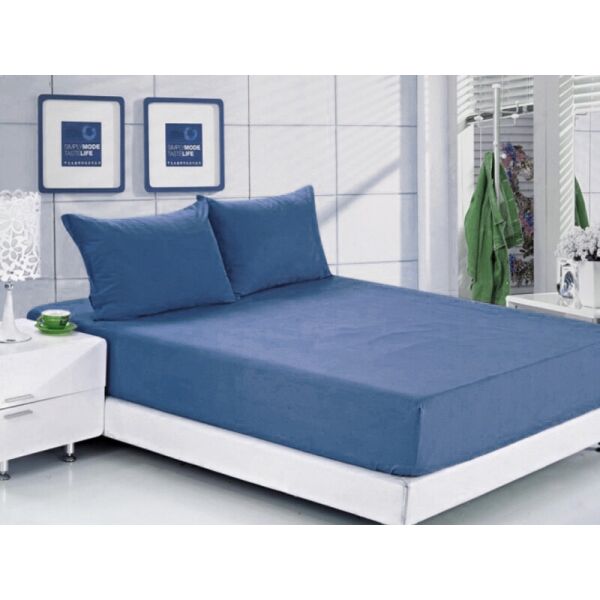 

Постельное белье Ранфорс Летний РЛ318 Leleka-Textile 160х200+25 синий