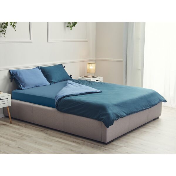 

Комплект постельного белья Essentials Dormeo Циан 200х200 см