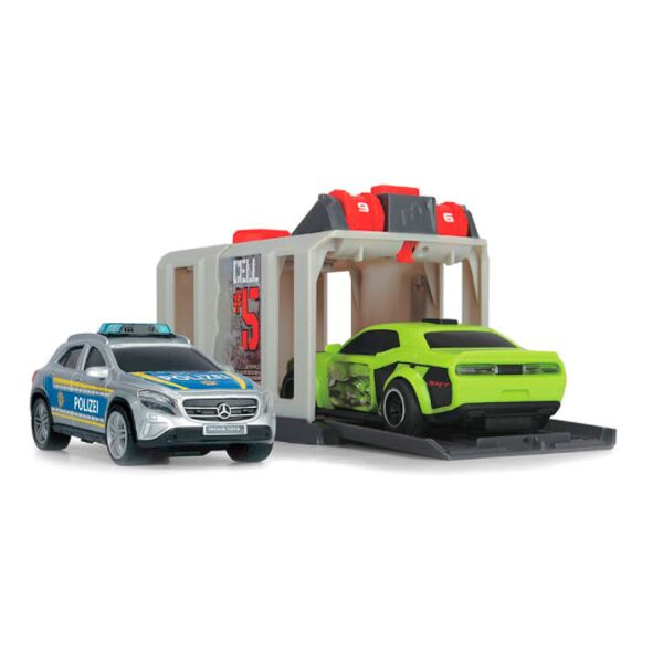 

Игровой набор Полиция. Побег из тюрьмы с 2 машинами Dickie Toys BR86866