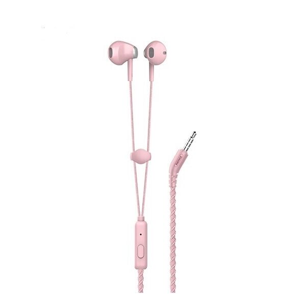 

Наушники проводные браслет 120мм Remax Bracelet RM-330 Pink
