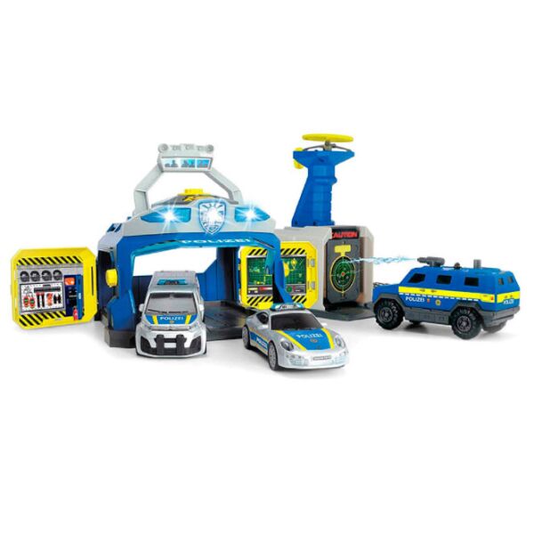 

Игровой набор Станция SWAT с 3 машинами и пускателем дронов Dickie Toys BR86864