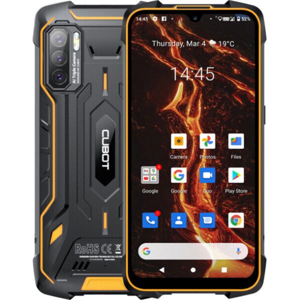 

Смартфон Cubot KingKong 5 Pro black-orange