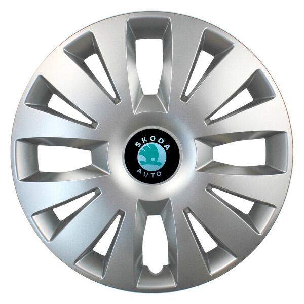 

Автомобильные колпаки SKS 324 R15 4 шт Серебристые (с логотипом Skoda)