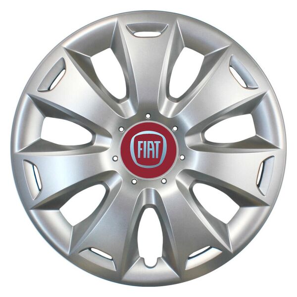 

Автомобильные колпаки SKS 417 R16 4 шт Серебристые (с логотипом Fiat)