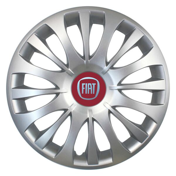 

Автомобильные колпаки SKS 329 R15 4 шт Серебристые (с логотипом Fiat)