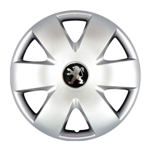 

Автомобильные колпаки SKS 308 R15 4 шт Серебристые (с логотипом Peugeot)