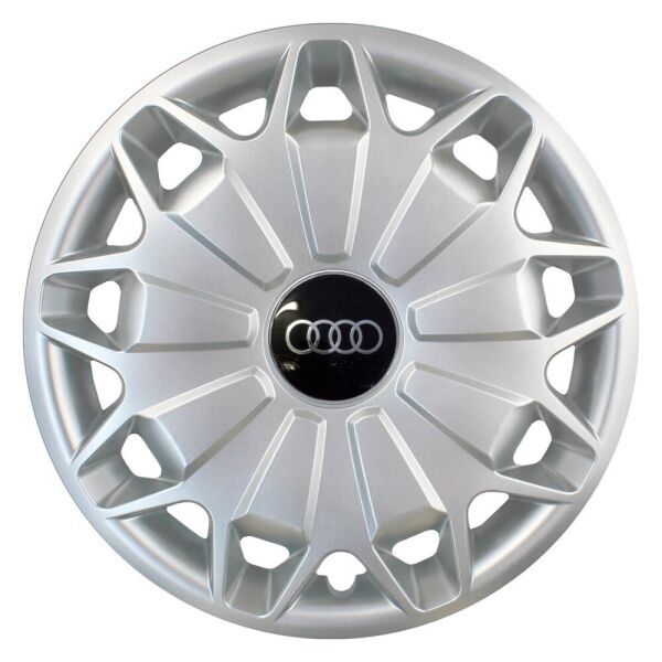

Автомобильные колпаки SKS 338 R15 4 шт Серебристые (с логотипом Audi)