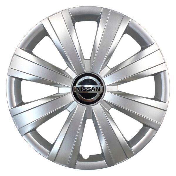 

Автомобильные колпаки SKS 328 R15 4 шт Серебристые (с логотипом Nissan)