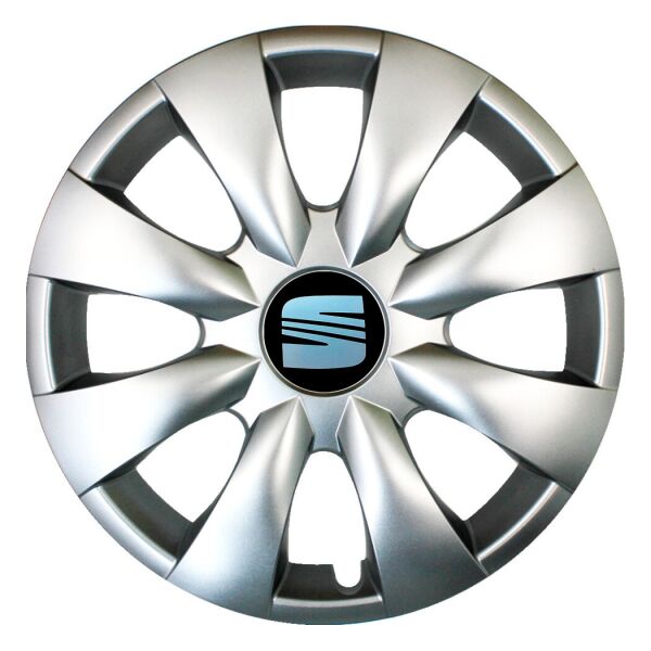 

Автомобильные колпаки SKS 316 R15 4 шт Серебристые (с логотипом Seat)