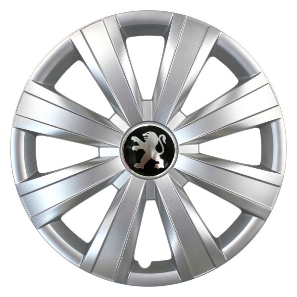 

Автомобильные колпаки SKS 328 R15 4 шт Серебристые (с логотипом Peugeot)