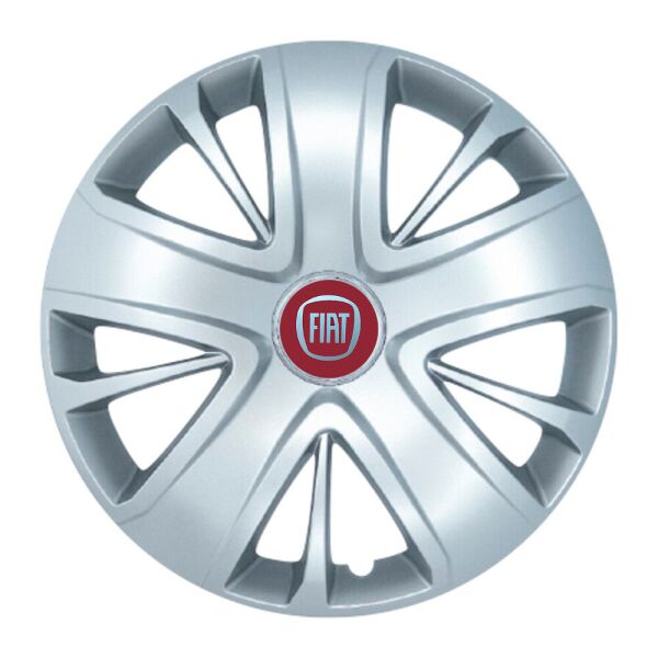 

Автомобильные колпаки SKS 341 R15 4 шт Серебристые (с логотипом Fiat)