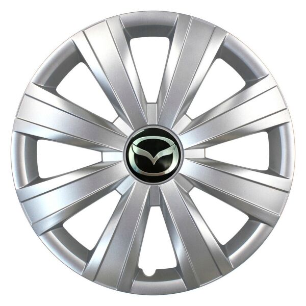

Автомобильные колпаки SKS 328 R15 4 шт Серебристые (с логотипом Mazda)