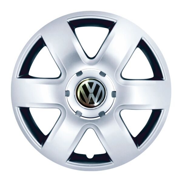 

Автомобильные колпаки SKS 337 R15 4 шт Серебристые (с логотипом Volkswagen)