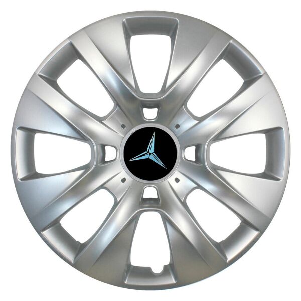

Автомобильные колпаки SKS 334 R15 4 шт Серебристые (с логотипом Mercedes)