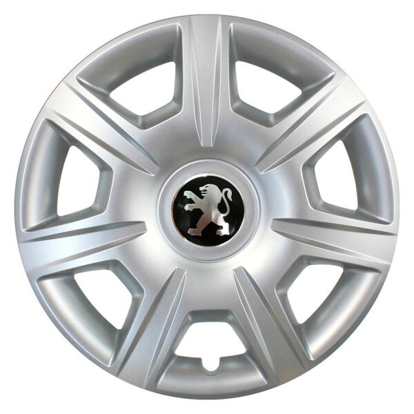

Автомобильные колпаки SKS 327 R15 4 шт Серебристые (с логотипом Peugeot)