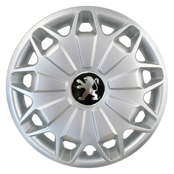 

Автомобильные колпаки SKS 338 R15 4 шт Серебристые (с логотипом Peugeot)