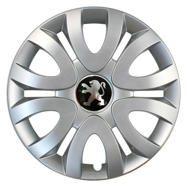 

Автомобильные колпаки SKS 330 R15 4 шт Серебристые (с логотипом Peugeot)