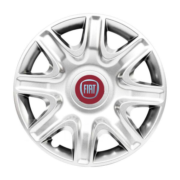 

Автомобильные колпаки SKS 332 R15 4 шт Серебристые (с логотипом Fiat)