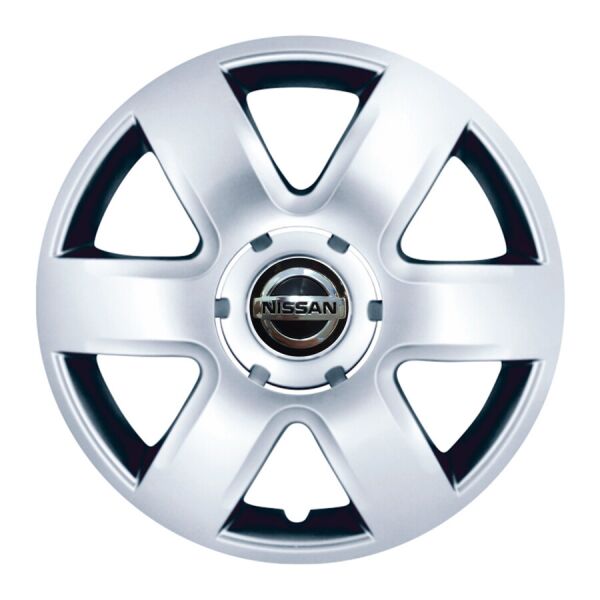

Автомобильные колпаки SKS 337 R15 4 шт Серебристые (с логотипом Nissan)