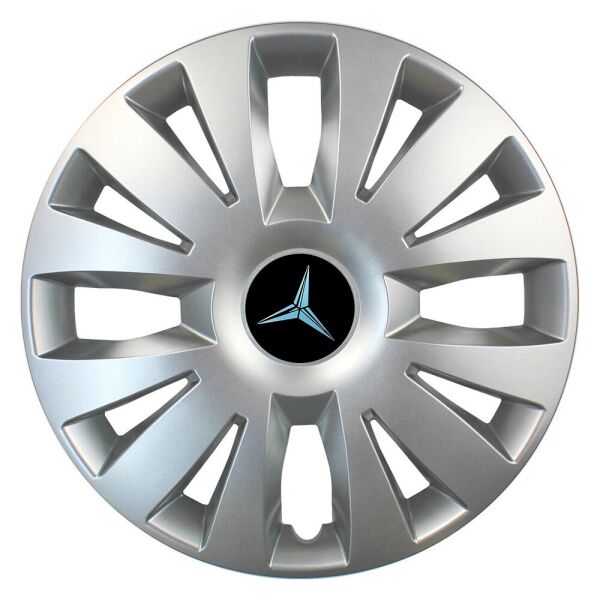 

Автомобильные колпаки SKS 324 R15 4 шт Серебристые (с логотипом Mercedes)