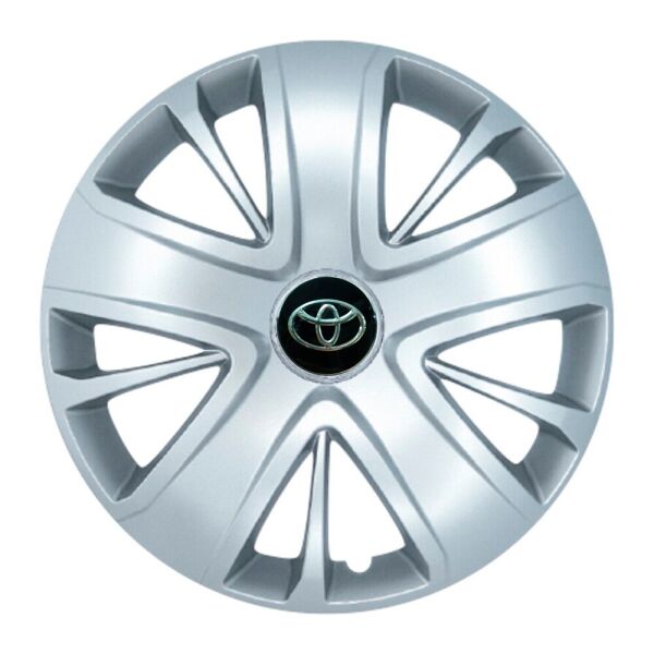 

Автомобильные колпаки SKS 341 R15 4 шт Серебристые (с логотипом Toyota)