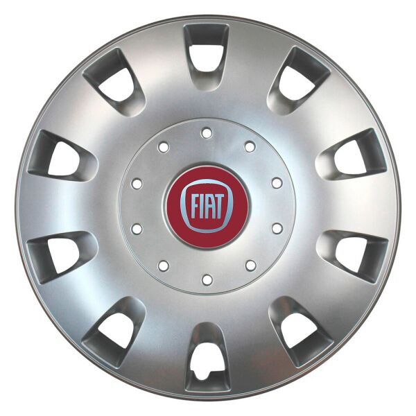 

Автомобильные колпаки SKS 401 R16 4 шт Серебристые (с логотипом Fiat)