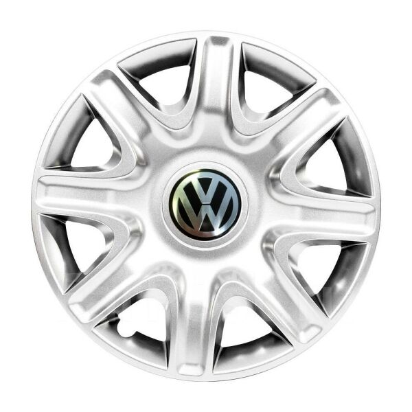 

Автомобильные колпаки SKS 332 R15 4 шт Серебристые (с логотипом Volkswagen)