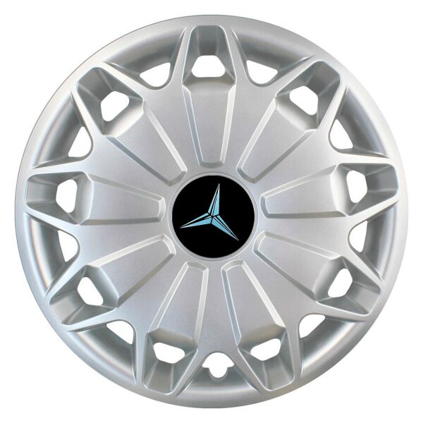 

Автомобильные колпаки SKS 338 R15 4 шт Серебристые (с логотипом Mercedes)