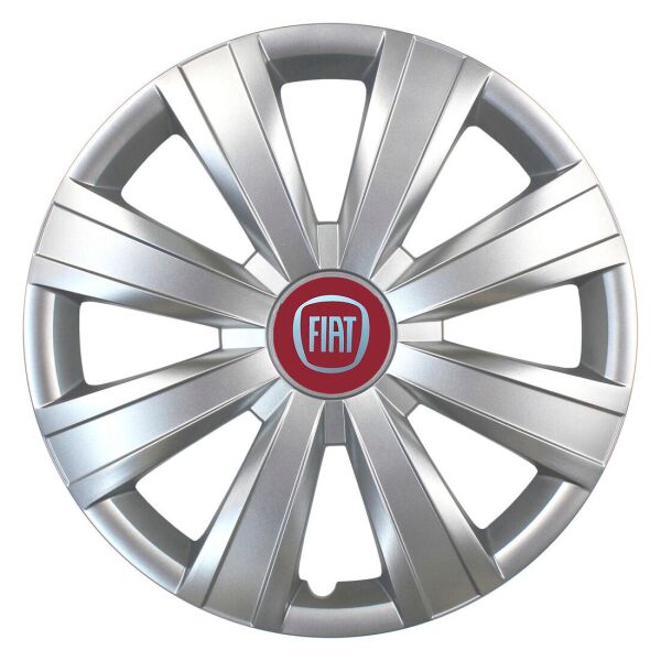 

Автомобильные колпаки SKS 328 R15 4 шт Серебристые (с логотипом Fiat)