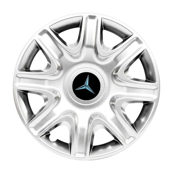 

Автомобильные колпаки SKS 332 R15 4 шт Серебристые (с логотипом Mercedes)