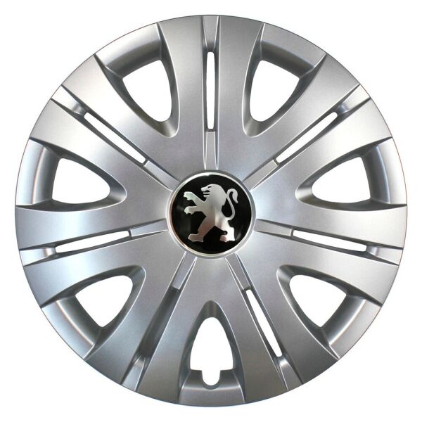

Автомобильные колпаки SKS 317 R15 4 шт Серебристые (с логотипом Peugeot)