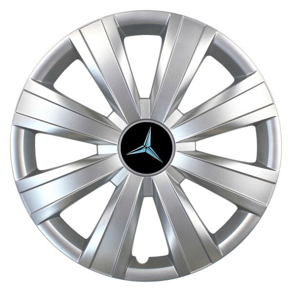 

Автомобильные колпаки SKS 328 R15 4 шт Серебристые (с логотипом Mercedes)