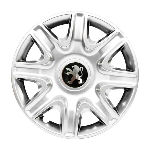 

Автомобильные колпаки SKS 332 R15 4 шт Серебристые (с логотипом Peugeot)