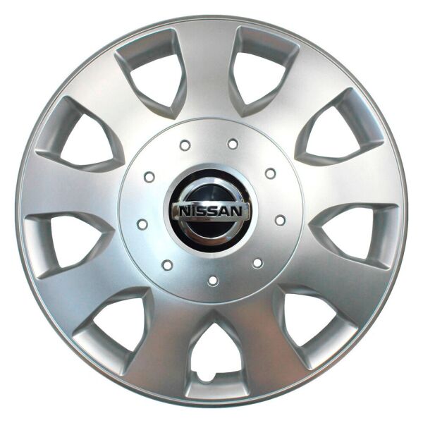 

Автомобильные колпаки SKS 400 R16 4 шт Серебристые (с логотипом Nissan)