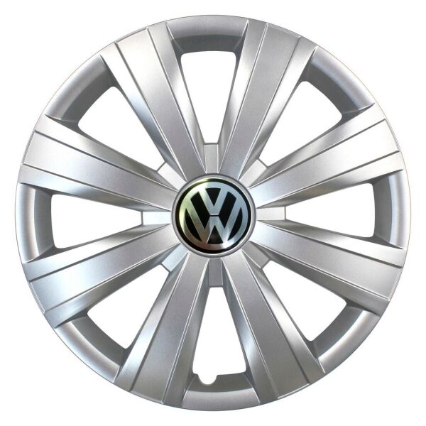 

Автомобильные колпаки SKS 328 R15 4 шт Серебристые (с логотипом Volkswagen)