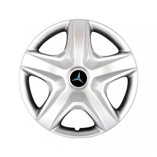 

Автомобильные колпаки SKS 340 R15 4 шт Серебристые (с логотипом Mercedes)