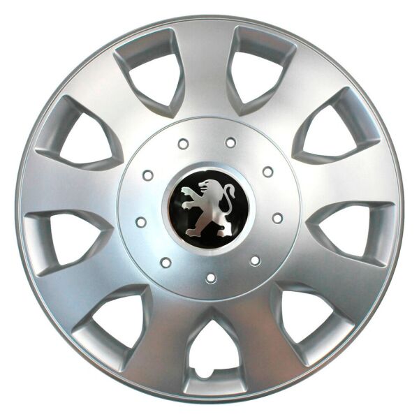 

Автомобильные колпаки SKS 400 R16 4 шт Серебристые (с логотипом Peugeot)