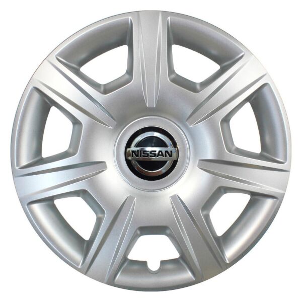 

Автомобильные колпаки SKS 327 R15 4 шт Серебристые (с логотипом Nissan)