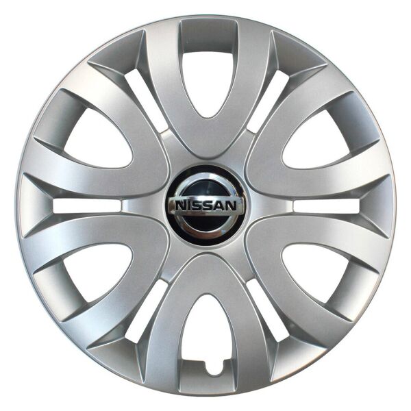 

Автомобильные колпаки SKS 330 R15 4 шт Серебристые (с логотипом Nissan)
