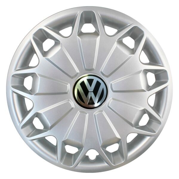

Автомобильные колпаки SKS 338 R15 4 шт Серебристые (с логотипом Volkswagen)