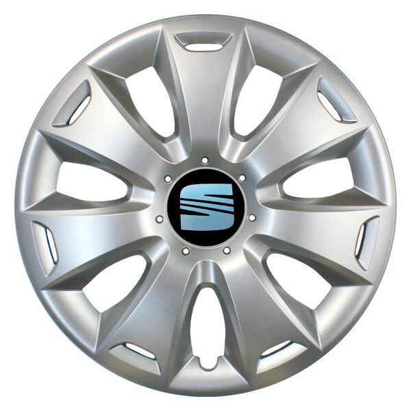 

Автомобильные колпаки SKS 417 R16 4 шт Серебристые (с логотипом Seat)