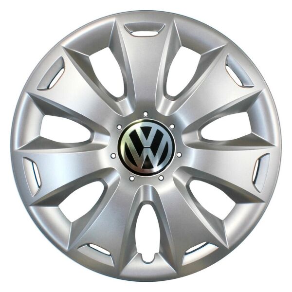 

Автомобильные колпаки SKS 335 R15 4 шт Серебристые (с логотипом Volkswagen)