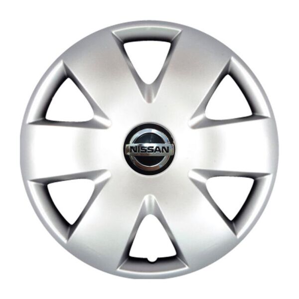 

Автомобильные колпаки SKS 308 R15 4 шт Серебристые (с логотипом Nissan)