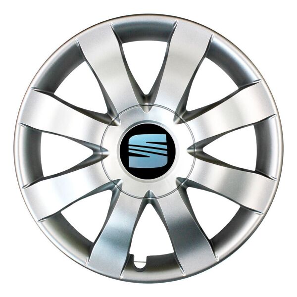 

Автомобильные колпаки SKS 323 R15 4 шт Серебристые (с логотипом Seat)
