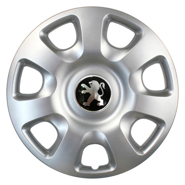 

Автомобильные колпаки SKS 336 R15 4 шт Серебристые (с логотипом Peugeot)