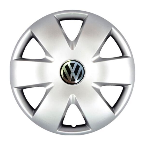 

Автомобильные колпаки SKS 308 R15 4 шт Серебристые (с логотипом Volkswagen)