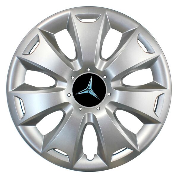 

Автомобильные колпаки SKS 335 R15 4 шт Серебристые (с логотипом Mercedes)