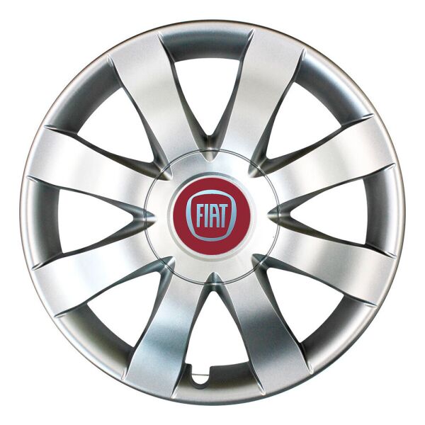 

Автомобильные колпаки SKS 323 R15 4 шт Серебристые (с логотипом Fiat)